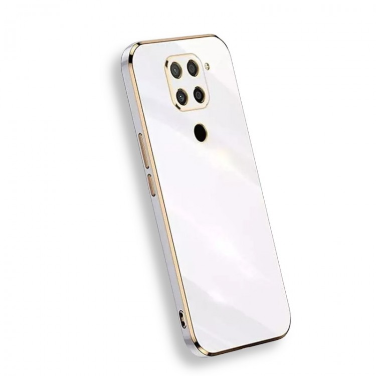 Bodycell Gold Plated Silicon Xiaomi Note 9 White