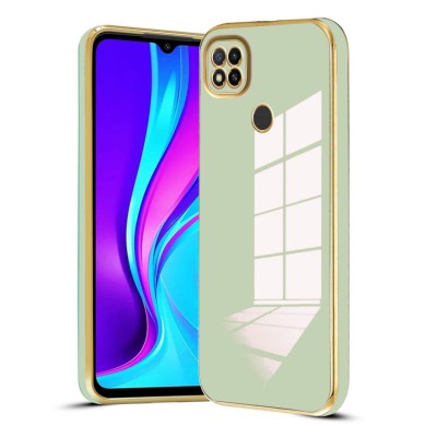 Bodycell Gold Plated Silicon Xiaomi Redmi 10A/9C Mint Green