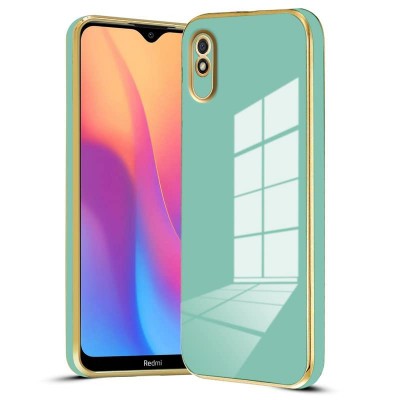 Bodycell Gold Plated Silicon Xiaomi Redmi 9A/9AT Mint Green