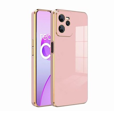 Bodycell Gold Plated Silicon Realme C35 Pink