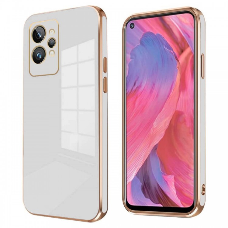 Bodycell Gold Plated Silicon Realme GT 2 Pro White