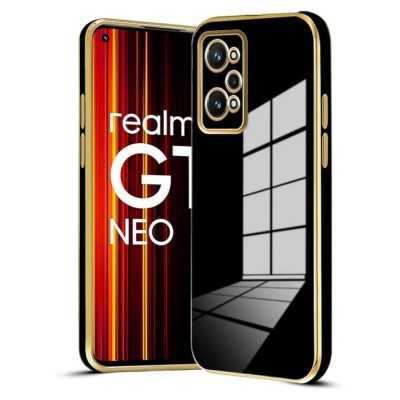 Bodycell Gold Plated Silicon Realme GT Neo 2 5G Black