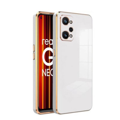 Bodycell Gold Plated Silicon Realme GT Neo 2 5G White