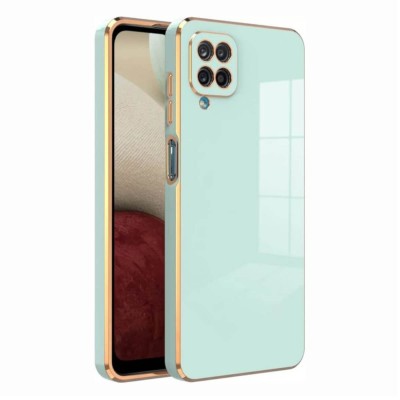 Bodycell Gold Plated Silicon Samsung A12 Mint Green