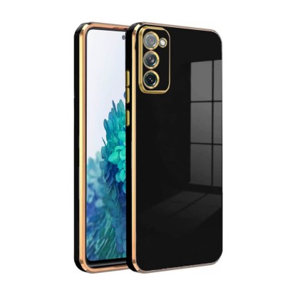 Bodycell Gold Plated Silicon Samsung S20 FE Black