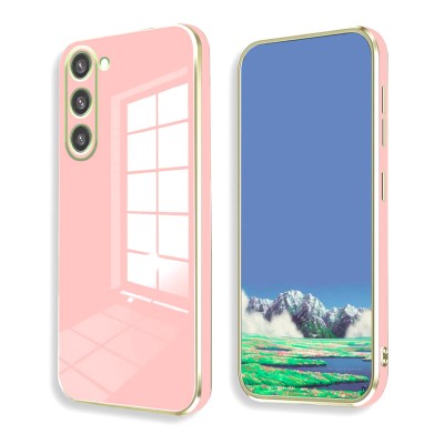 Bodycell Gold Plated Silicon Samsung S23  Pink