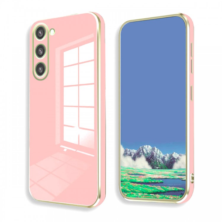 Bodycell Gold Plated Silicon Samsung S23  Pink