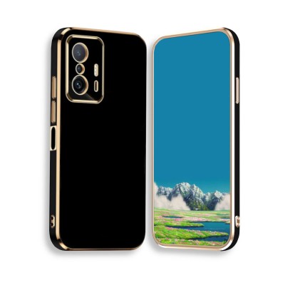 Bodycell Gold Plated Silicon Xiaomi 11T/11T Pro 5G Black