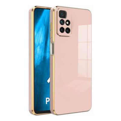 Bodycell Gold Plated Silicon Xiaomi Redmi 10/Note 11 4G Pink