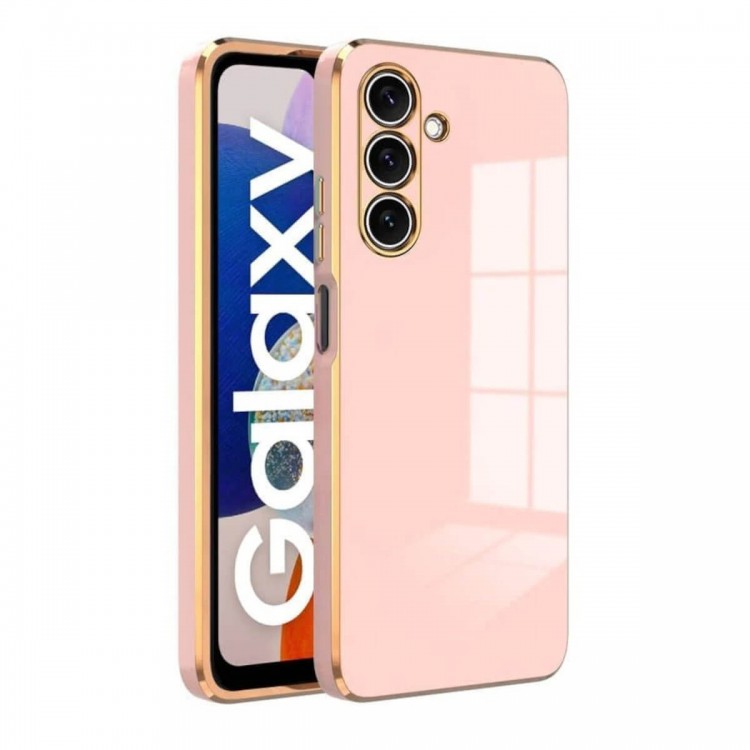 Bodycell Gold Plated Silicon Samsung A05s Pink