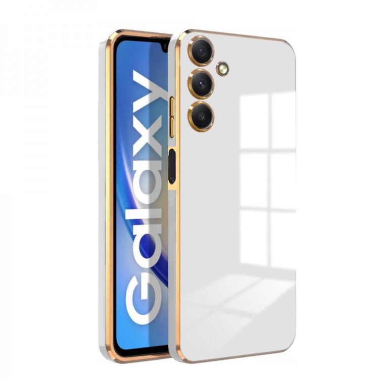 Bodycell Gold Plated Silicon Samsung M34 5G White