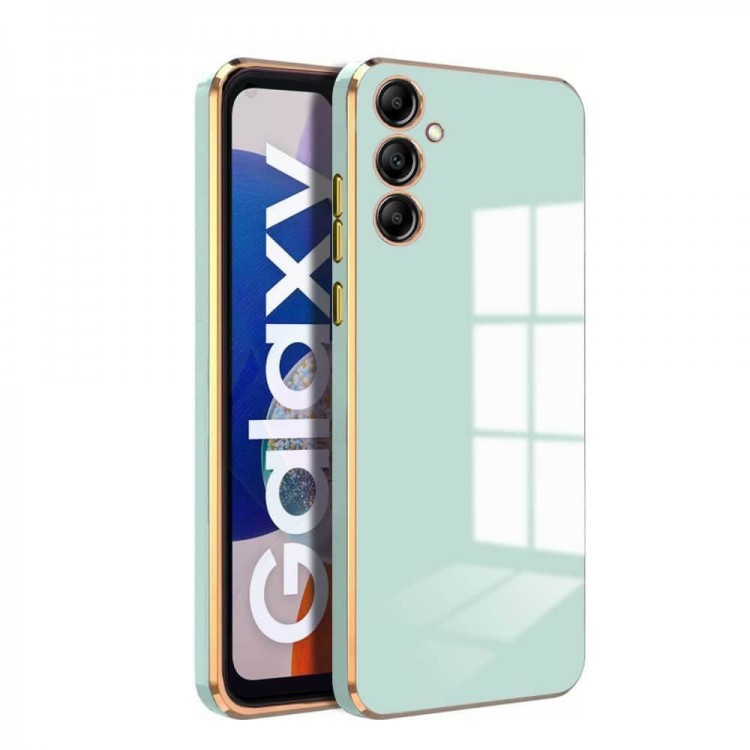 Bodycell Gold Plated Silicon Samsung S23 FE Mint Green
