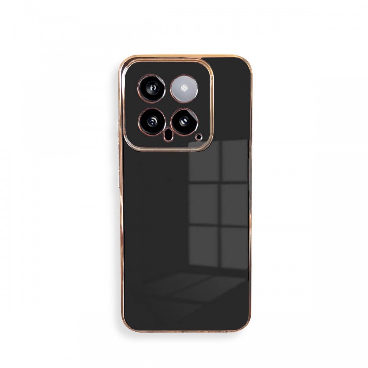 Bodycell Gold Plated Silicon Xiaomi 14  Black