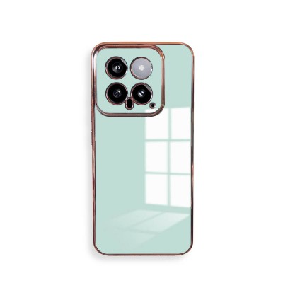 Bodycell Gold Plated Silicon Xiaomi 14  Mint Green