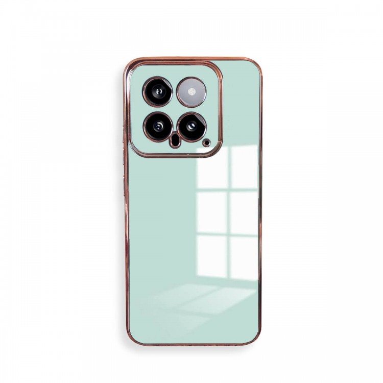 Bodycell Gold Plated Silicon Xiaomi 14  Mint Green