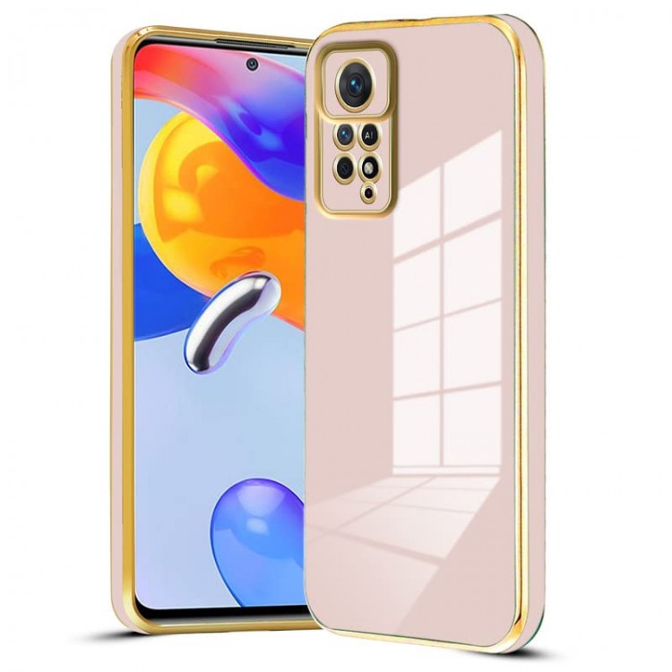 Bodycell Gold Plated Silicon Xiaomi Note 12 Pro 4G Pink