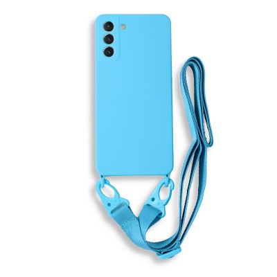 Bodycell Silicon Case με Λουρακι Samsung S21 Plus Blue