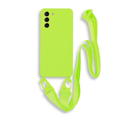 Bodycell Silicon Case με Λουρακι Samsung S21  Green