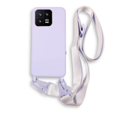 Bodycell Silicon Case με Λουρακι Xiaomi 13 Pro 5G Violet