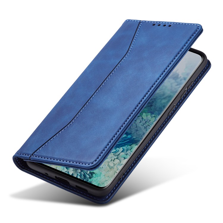 Bodycell Book Case Pu Leather iPhone 12 Pro Max Blue