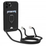 Bodycell Multifunction Case Με Κορδονι iPhone 11 Pro  Black