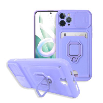 Bodycell Multifunction Case Με Κορδονι iPhone 11 Pro Max Purple
