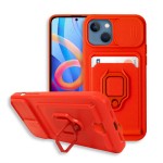 Bodycell Multifunction Case Με Κορδονι iPhone 13  Red