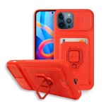 Bodycell Multifunction Case Με Κορδονι iPhone 13 Pro Max Red