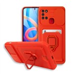 Bodycell Multifunction Case Με Κορδονι Samsung A21s Red