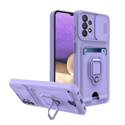 Bodycell Multifunction Case Με Κορδονι Samsung A52/A52s 4/5G Purple