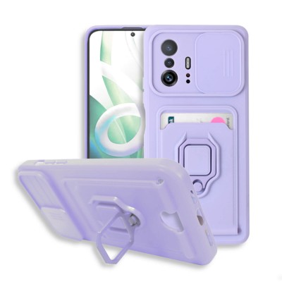 Bodycell Multifunction Case Με Κορδονι Xiaomi 11T/11T Pro Purple