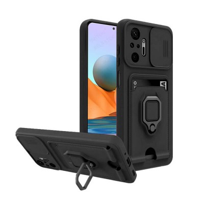 Bodycell Multifunction Case Με Κορδονι Xiaomi Note 10 Pro Black