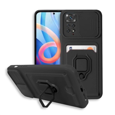 Bodycell Multifunction Case Με Κορδονι Xiaomi Note 11/11s 4G Black