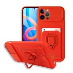 Bodycell Multifunction Case Με Κορδονι iPhone 12 Pro Max Red