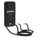 Bodycell Multifunction Case Με Κορδονι Samsung A14 4G/5G Black