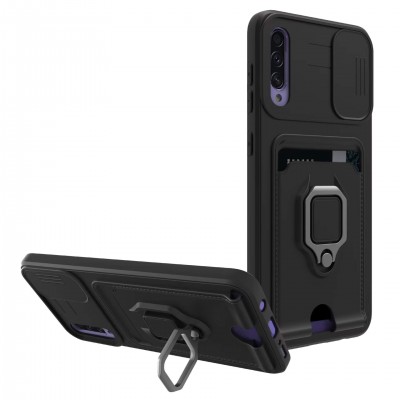 Bodycell Multifunction Case Με Κορδονι Samsung A50/A30s Black
