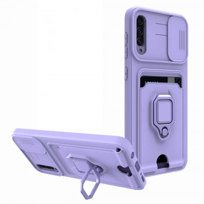 Bodycell Multifunction Case Με Κορδονι Samsung A50/A30s Purple