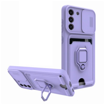 Bodycell Multifunction Case Με Κορδονι Samsung S21 FE Purple