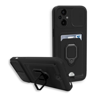 Bodycell Multifunction Case Με Κορδονι Xiaomi Poco M5 Black