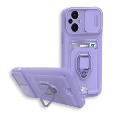 Bodycell Multifunction Case Με Κορδονι Xiaomi Poco M5 Purple