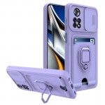 Bodycell Multifunction Case Με Κορδονι Xiaomi Poco X4 Pro 5G Purple