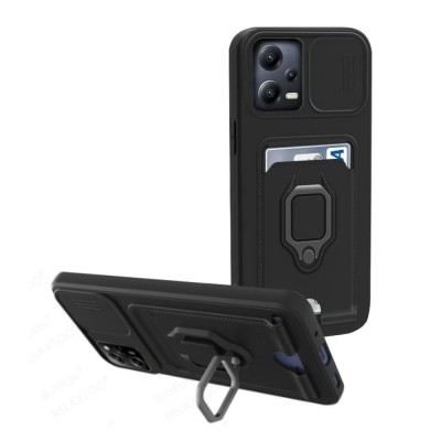 Bodycell Multifunction Case Με Κορδονι Xiaomi Poco X5/Note 12 5G Black