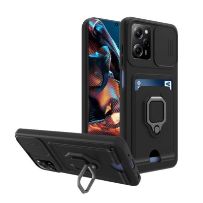 Bodycell Multifunction Case Με Κορδονι Xiaomi Poco X5 Pro/Note 12 Pro Black