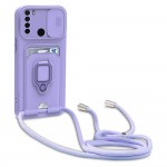 Bodycell Multifunction Case Με Κορδονι Xiaomi Note 12 Pro 4G Purple