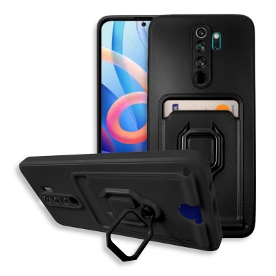 Bodycell Multifunction Case Με Κορδονι Xiaomi Note 8 Pro Black