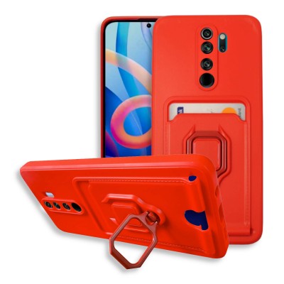 Bodycell Multifunction Case Με Κορδονι Xiaomi Note 8 Pro Red
