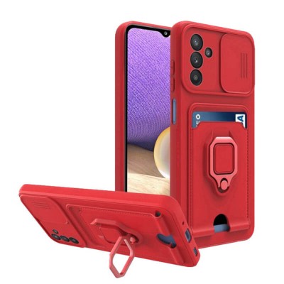 Bodycell Multifunction Case Με Κορδονι Samsung A36 Red