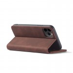 Bodycell Book Case Pu Leather iPhone 13 Pro Max Dark Brown