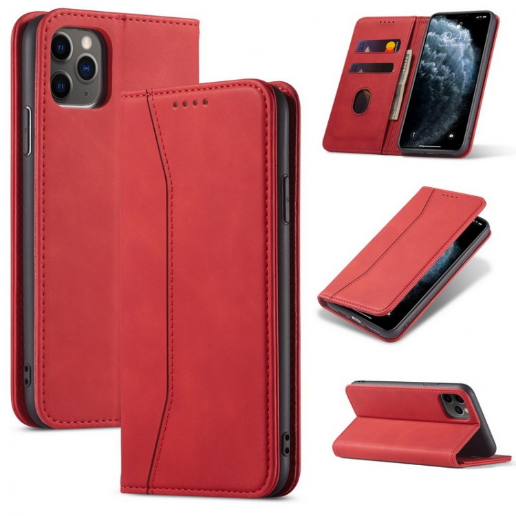 Bodycell Book Case Pu Leather OnePlus 13 5G Red