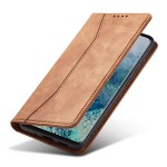 Bodycell Book Case Pu Leather iPhone XS MAX Brown